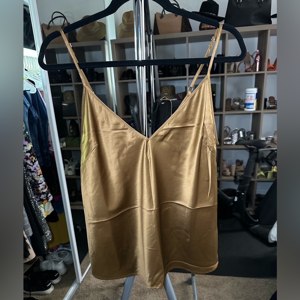 Zara spaghetti strap top